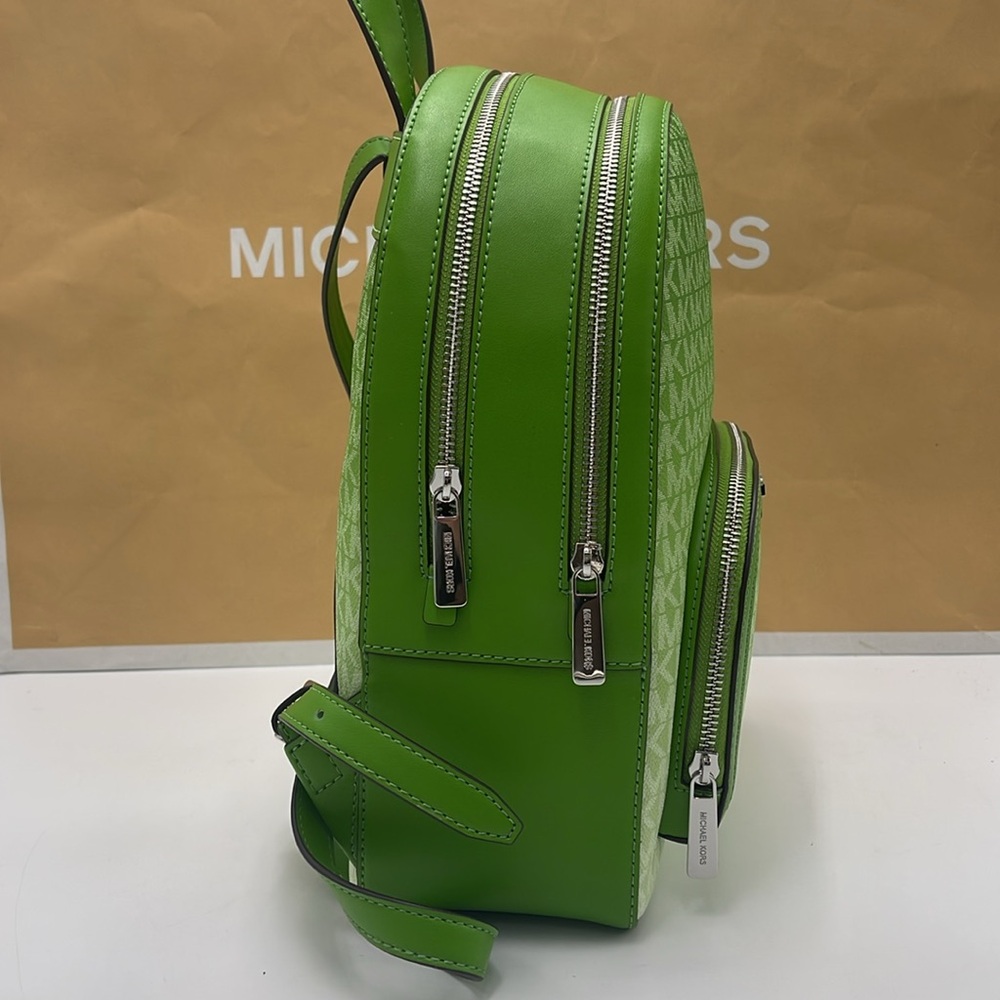 Michael Kors Jaycee Medium Ombré Signature Logo Backpack
Jungle Green 
NWT - Picture 4 of 16